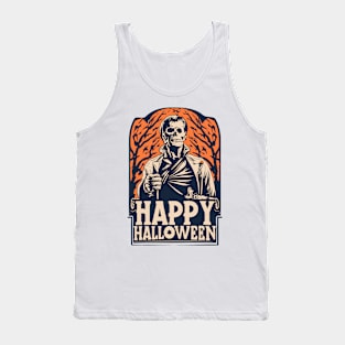 Skull Kill Halloween Tank Top